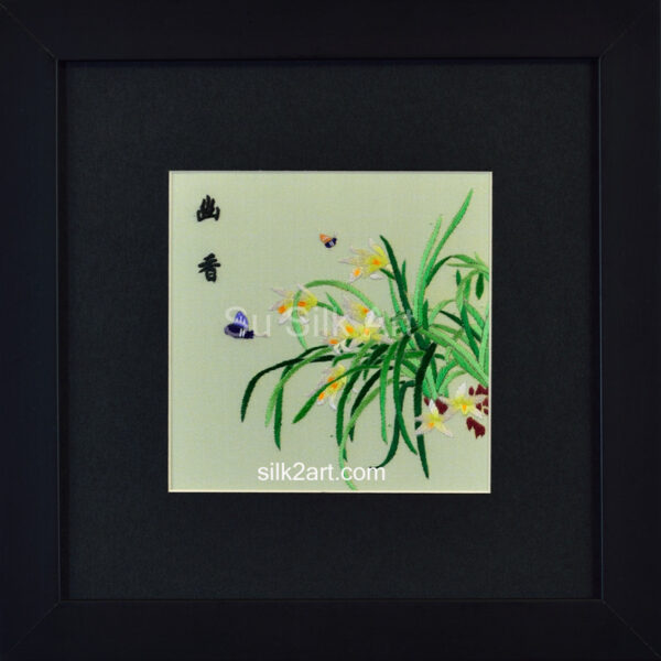 Orchid and Butterflies (Small)