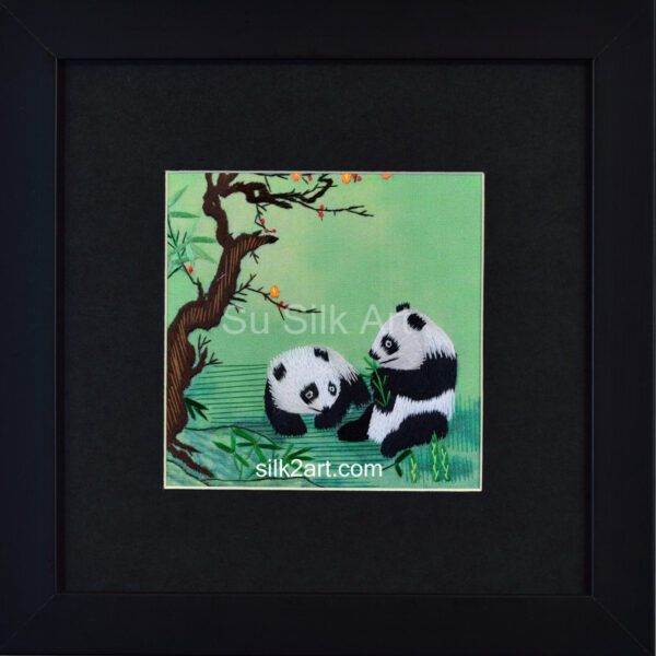 Panda with Plum Blossom (Small)