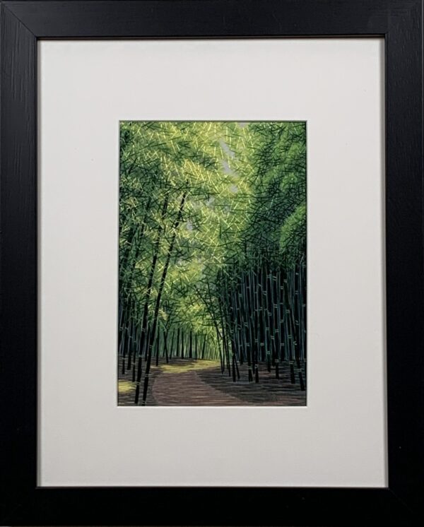 Bamboo Forest Path (Rectangular 12cmx18cm)