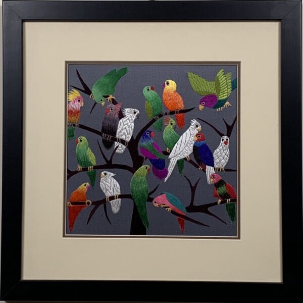 18 Colorful Parrots (Medium)