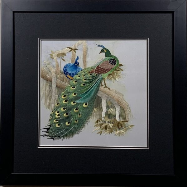 Two Peacocks (Medium)